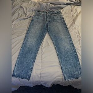 Banana Republic Selvedge Straight Relaxed Fit Jeans 31x32 Made in USA